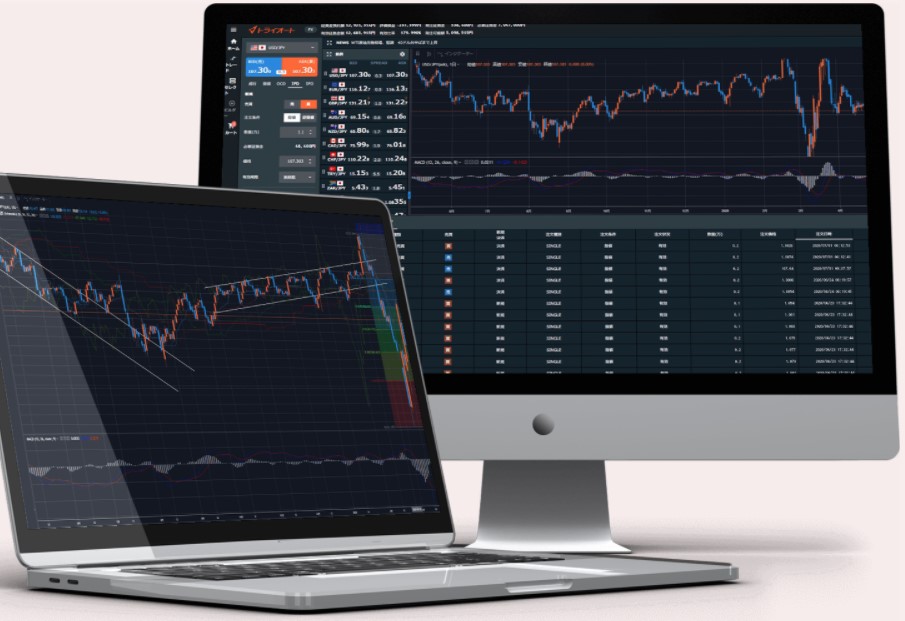 インヴァスト証券トライオートFXのPC版ツール