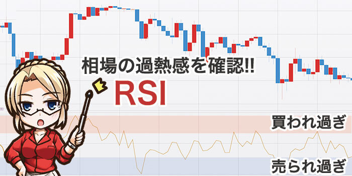 相場の過熱感をはかるRSI