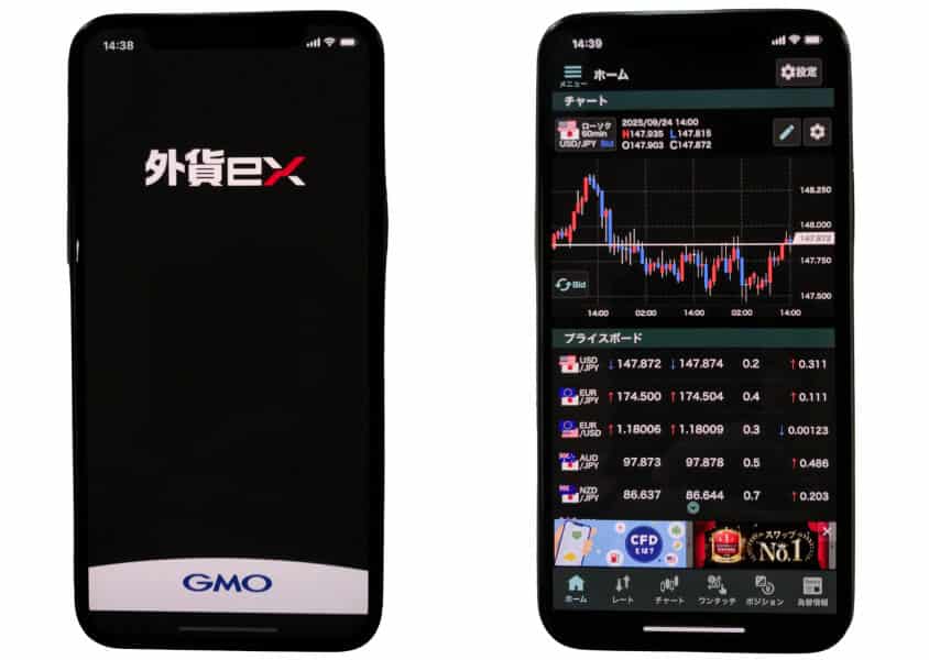 外貨exのスマホアプリ