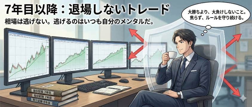 バイナリーオプションは退場しないトレードが重要