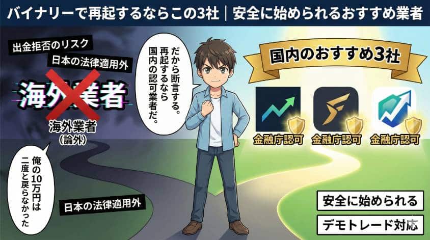 バイナリーオプション おすすめ3社