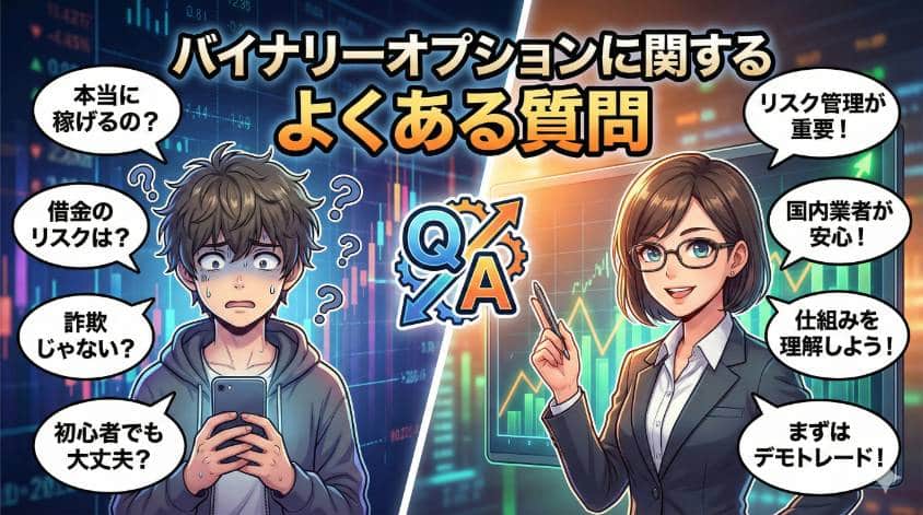 バイナリーオプション Q&A