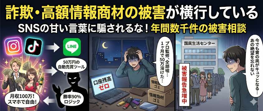 バイナリーオプションは詐欺が多い