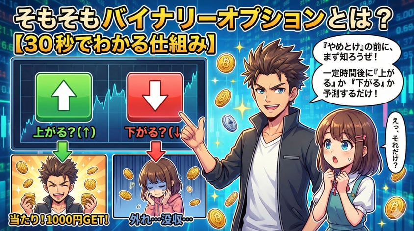 バイナリーオプションの仕組