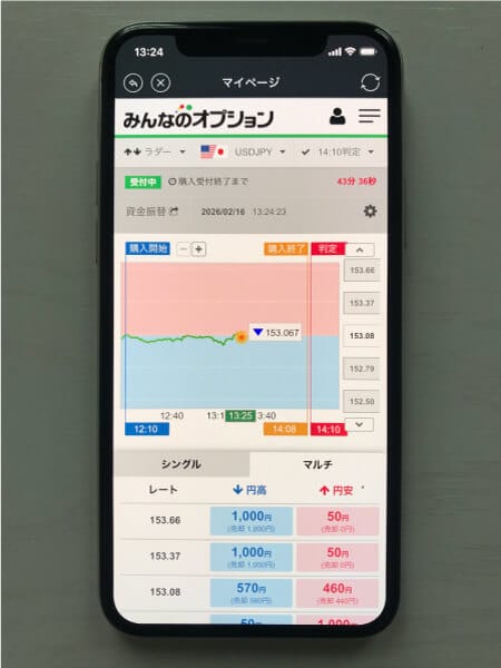 みんなのオプションに専用スマホアプリはある?
