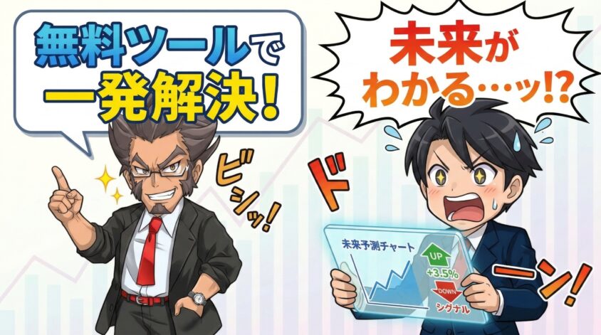 バイナリーオプションで相場の未来を予想するツール