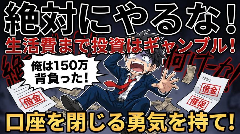 バイナリーオプション　生活費