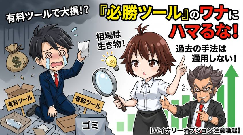 バイナリーオプション　詐欺に注意